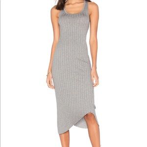 Rag & Bone - Tri Rib Dress in Heather Grey